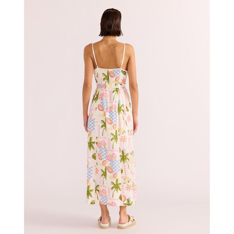 MINKPINK Gracie Panel Midi Dress image number 1